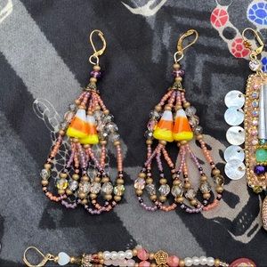 Native Halloween Earrings